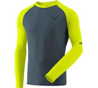 Dynafit - T-shirt traspirante - Alpine Pro M L/S Tee Ultra Yellow per Uomo in Pelle - Taglia M - Giallo