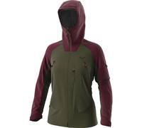 Dynafit Tigard GTX Pro W - giacca in Gore-Tex - donna S Dark Green/Dark Red woman Gore-Tex Pro,Bluesign
