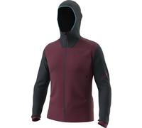 Dynafit Tigard Polartec Hooded M - felpa in pile - uomo L Dark Red/Dark Blue man Pfc-Free,Polartec Power Stretch,Bluesign,Dwr