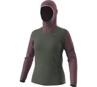 Dynafit Tigard Polartec Hooded W - felpa in pile - donna Green/Dark Pink S