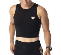 Dynafit - Top da corsa tecnica e traspirante senza maniche - Trail Crop Top W Black Out per Donne in Pelle - Taglia S - Nero
