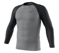 Maglietta funzionale da uomo Dynafit Tour Light Merino M L/S Tee Taglia: M / Colore: grigio/nero