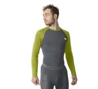 Dynafit Tour Light Merino - maglietta tecnica a manica lunga - uomo S Green/Grey man Lana Merino