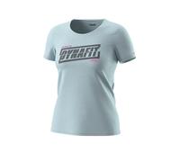 Dynafit Graphic - T-Shirt - donna I46 D40 Light Blue/Blue/Pink woman Bluesign,Cotone Organico/Biologico