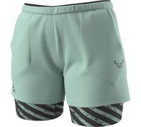 Dynafit - Women's Trail 2in1 Short - Pantaloncini da running M turchese