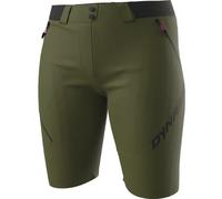 Dynafit Transalper 4 Dst - pantaloni corti trekking - donna S Dark Green/Black woman Pfc-Free,Bluesign