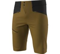 Dynafit Transalper Dst M - pantaloni corti alpinismo - uomo S Dark Yellow/Black man Recycled Polyester,Bluesign,Pfc-Free