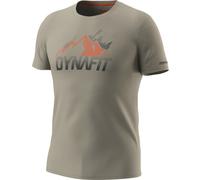 Dynafit Transalper Graphic S/S M - T-shirt - uomo 2XL Brown man Polygiene,Recycled Polyester,Tencel/Lyocell