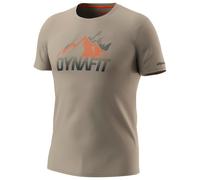 Dynafit - Transalper Graphic S/S Tee - Maglia funzionale XXL beige