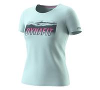 Dynafit Transalper Graphic S/S W - T-shirt - donna Blue/Blue/Pink XL