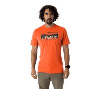 DYNAFIT - Transalper Graphic Shirt uomo - Arancione (Taglia: L)