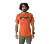 DYNAFIT - Transalper Graphic Shirt uomo - Arancione (Taglia: M)