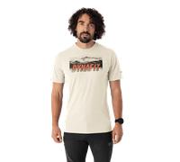 Dynafit Transalper Graphic S/S M - T-shirt - uomo Dark White/Black/Orange XL