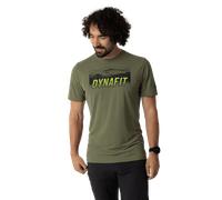 Dynafit Transalper Graphic Short Sleeve T-shirt Verde S Uomo