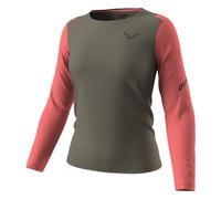 Dynafit Transalper L/S W - maglia maniche lunghe - donna Brown/Black/Red M