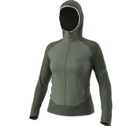 Dynafit Transalper Light Polartec - felpa in pile con cappuccio - donna I48 D42 Green/Dark Green woman Polartec Power Stretch,Polarlite