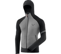Dynafit Transalper Light Ptc - felpa in con cappuccio - uomo 46 Grey/Black/Red man Polartec Power Grid,Bluesign,Polarlite