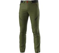 Dynafit Transalper - pantaloni trekking - uomo Green/Black/Red 2XL