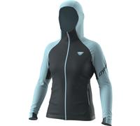 Dynafit Transalper Ptc Hooded W - felpa in pile - donna L Dark Blue/Light Blue woman Made In Eu,Polartec Power Grid,Carvico,Recycled Materials,Polygiene,Bluesign
