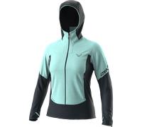 Dynafit Traverse Alpha Hooded W - giacca ibrida - donna M Dark Blue/Light Blue woman Polartec Alpha,Pfc-Free,Polygiene,Bluesign