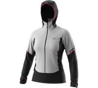 Dynafit Traverse Alpha Hooded W - giacca ibrida - donna L Light Grey/Black/Pink woman Polartec Alpha,Pfc-Free,Polygiene,Bluesign