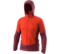 Dynafit Traverse Alpha Hooded M - giacca ibrida - uomo 2XL Red/Dark Pink man Pfc-Free,Bluesign,Polygiene,Polartec Alpha