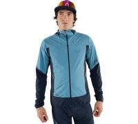 Dynafit Traverse Alpha Hooded M - giacca ibrida - uomo Blue/Blue S