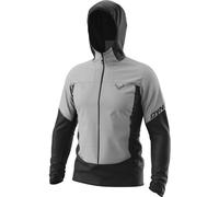 Dynafit Traverse Alpha Hooded M - giacca ibrida - uomo M Light Grey/Black man Pfc-Free,Bluesign,Polygiene,Polartec Alpha