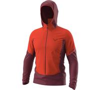 Dynafit Traverse Alpha Hooded M - giacca ibrida - uomo Red/Dark Pink XL
