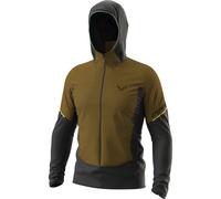 Dynafit Traverse Alpha Hooded M - giacca ibrida - uomo S Dark Yellow/Black/Yellow man Pfc-Free,Bluesign,Polygiene,Polartec Alpha