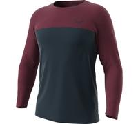 Dynafit Traverse S-Tech - maglia maniche lunghe - uomo XS/S Dark Blue/Bordeaux man