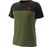 Dynafit Traverse S-Tech - maglia trail running - uomo XS/S Dark Green/Black/Red man