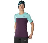 Dynafit Traverse S-Tech S/S W - T-shirt - donna XS/S Dark Violet/Light Blue woman