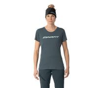 Dynafit Traverse - maglia trail running - donna I42 D36 Dark Grey/Light Blue woman Polygiene,Bluesign