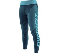 Dynafit Ultra Graphic Long - pantaloni trail running - donna Blue/Blue L