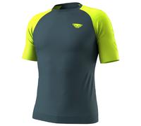 Maglietta da uomo Dynafit Ultra S-Tech S/S Tee M Taglia: S-M / Colore: grigio/giallo