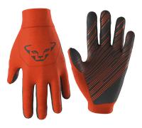 Dynafit Upcycled Thermal - guanti scialpinismo S Red/Black unisex Polartec Power Stretch