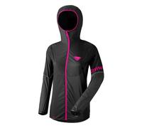 Dynafit Vertical Wind W - giacca trail running con cappuccio - donna Black/Pink I46 D40