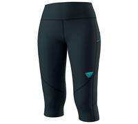 Dynafit - Women's Alpine 3/4 Tights - Leggings da running S nero/blu