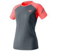 Dynafit - T-shirt da trekking leggera e traspirante a maniche corte - Alpine Pro W S/S Tee Cinder per Donne in Poliestere Riciclato - Taglia M - Grigio