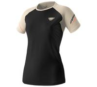 Dynafit - T-shirt traspirante - Alpine Pro W S/S Tee Overcast per Donne in Pelle - Taglia M - Beige