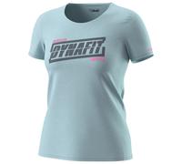 Dynafit - Women's Graphic Cotton S/S Tee - T-shirt 34 turchese/grigio