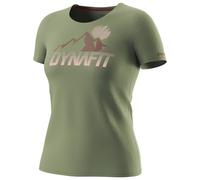 Dynafit - Women's Transalper Graphic S/S Tee - Maglia funzionale XL olivia