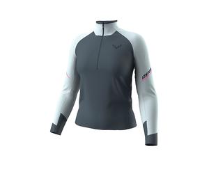 DYNAFIT Zipshirt da donna Alpine da turismo azzurro | M