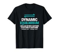 Dynamic Equilibrium Divertente Chimica Equilibrio Dinamico Maglietta