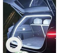 Dynamic Flowing Car Trunk Light Strip, 13.12FT Flexible LED Strip Car Trunk Light, for CarTrunk Cargo Area or Interior Illumination Decoration (Cool White)