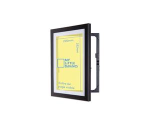 Dynamic Frames Il mio Li'l Da Vinci A4 Art Cabinet, Nero