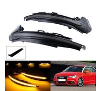 Dynamic Freccia A Led Terzo Semaforo Specchio Audi A1 8X 2010-18 Lente Nera