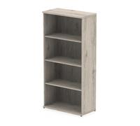 Dynamic I003229 libreria ufficio (Impulse 1600mm Bookcase Grey Oak I003229 DD)
