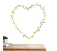 Dynamic Indoor String Lights, Lightweight Fairy LED Lighting, 12.6x11.81 Inches Copper Wire with Iron Frame, Soft Ambient Glow, Portable Decorative Style, Home and Holiday Accessory for Bedroom, Walls